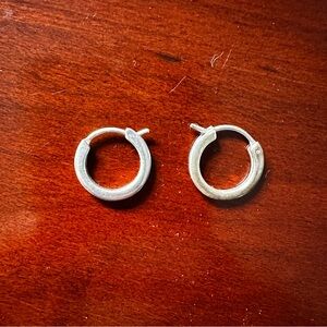Sterling Silver Hoop Earrings